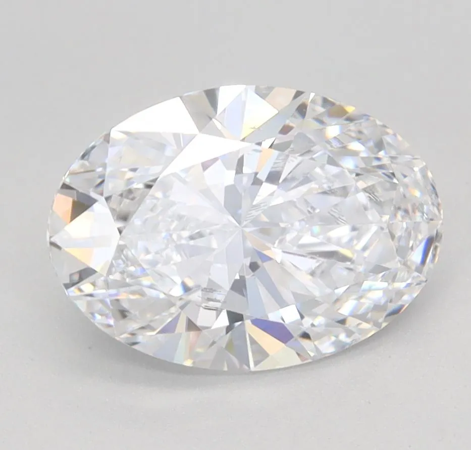 1.58ct Oval Lab Grown Diamond (Colour D, Clarity SI1, IGI Certified)