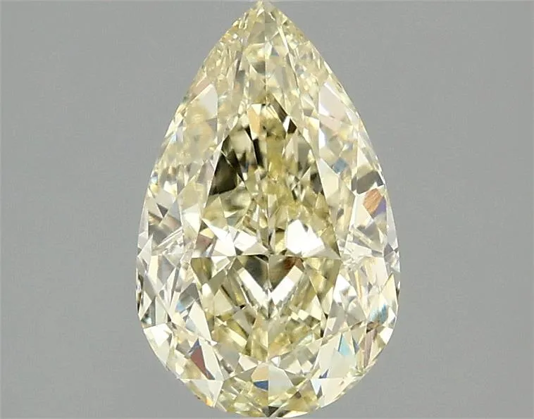 1.58ct Pear Lab Grown Diamond (Colour Fancy Yellow, Clarity VVS2, IGI Certified)