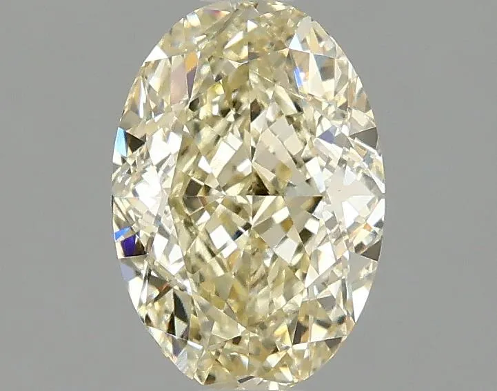 1.59ct Oval Lab Grown Diamond (Colour Fancy Yellow, Clarity VVS2, IGI Certified)