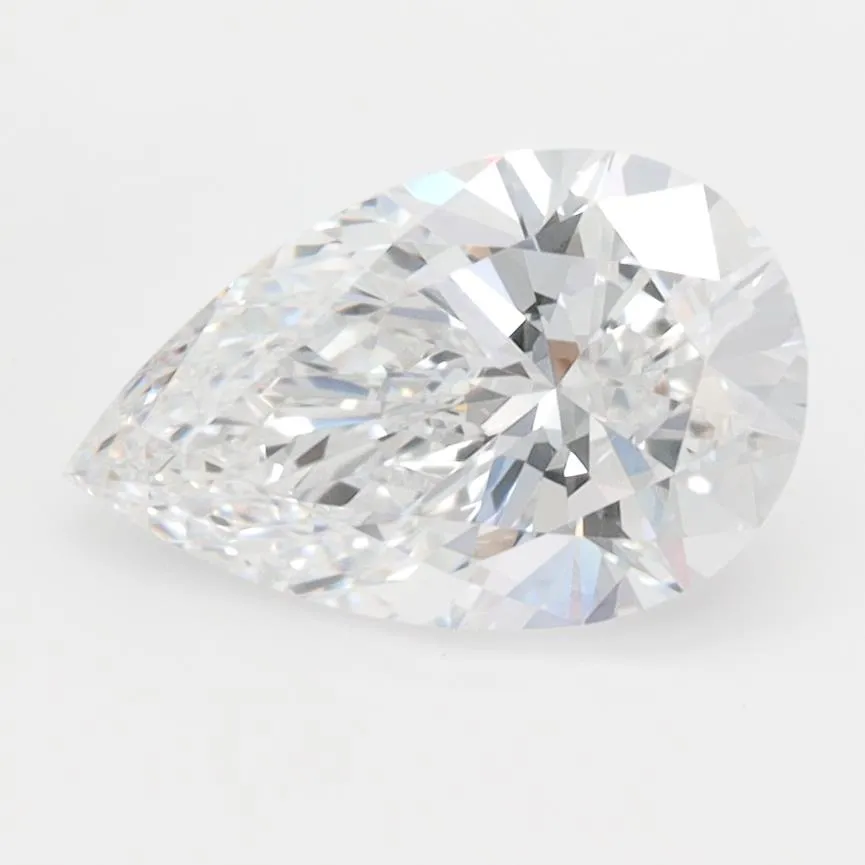 1.59ct Pear Lab Grown Diamond (Colour D, Clarity VVS1, GIA Certified)