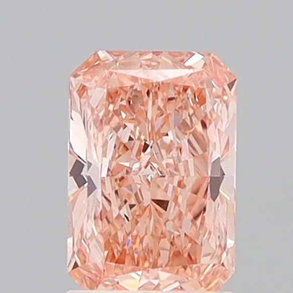 1.59ct Radiant Lab Grown Diamond (Colour Fancy Vivid Pink, Clarity VS1, IGI Certified)
