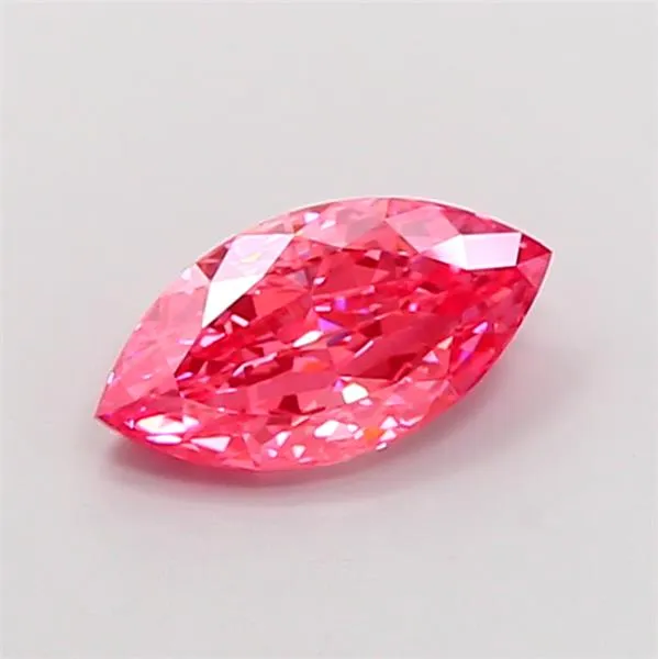 1.60ct Marquise Lab Grown Diamond (Colour Fancy Vivid Pink, Clarity VVS2, IGI Certified)