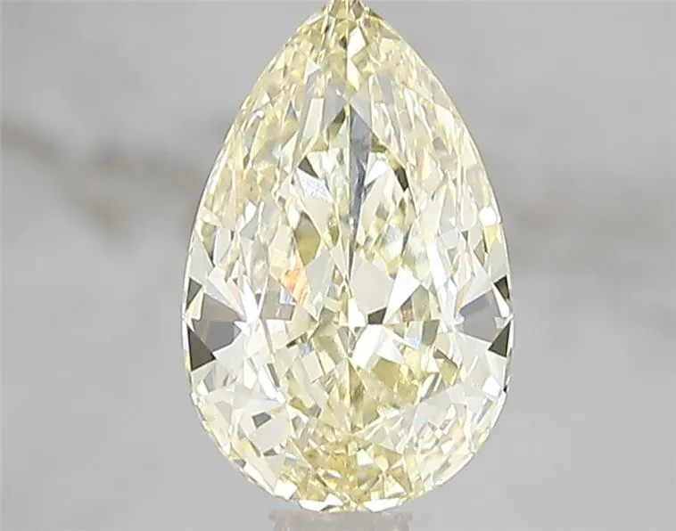 1.60ct Pear Lab Grown Diamond (Colour Fancy Yellow, Clarity VVS2, IGI Certified)