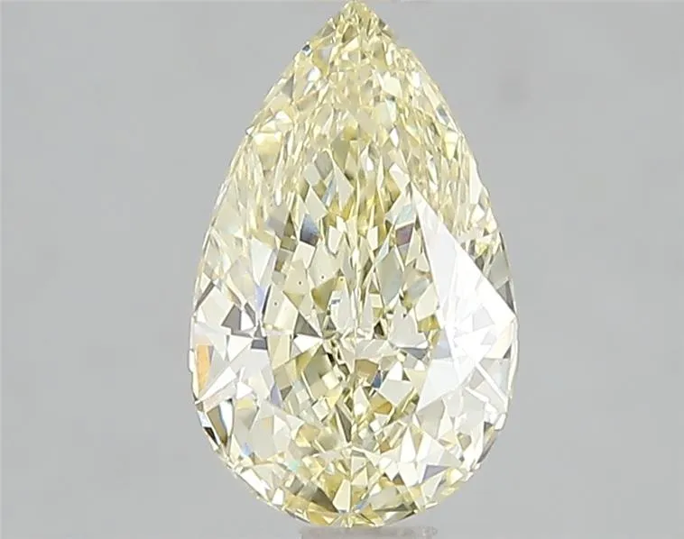 1.60ct Pear Lab Grown Diamond (Colour Fancy Yellow, Clarity VVS2, IGI Certified)