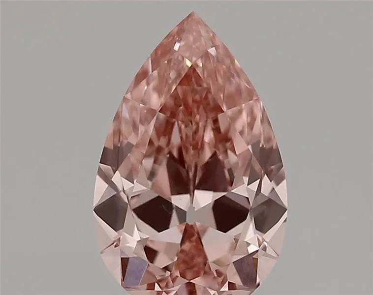 1.80ct Pear Lab Grown Diamond (Colour Fancy Vivid Pink, Clarity VVS2, IGI Certified)