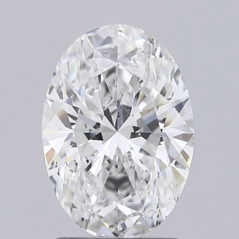 1.84ct Oval Lab Grown Diamond (Colour E, Clarity SI1, IGI Certified)