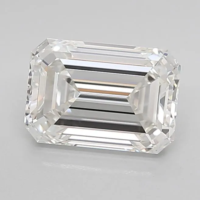 1.85ct Emerald Lab Grown Diamond (Colour G, Clarity VVS1, Cut EX, IGI Certified)