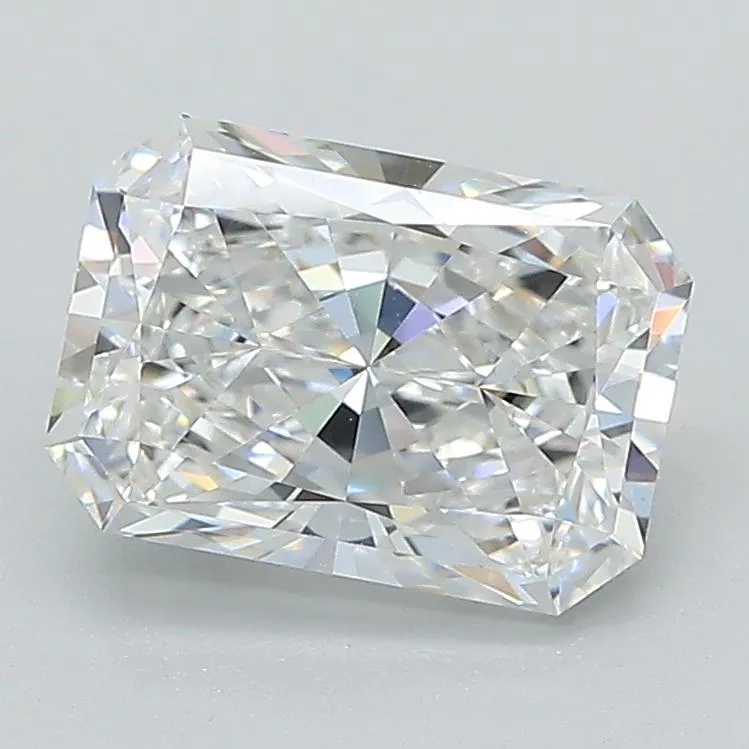 1.85ct Radiant Lab Grown Diamond (Colour E, Clarity VVS2, GIA Certified)