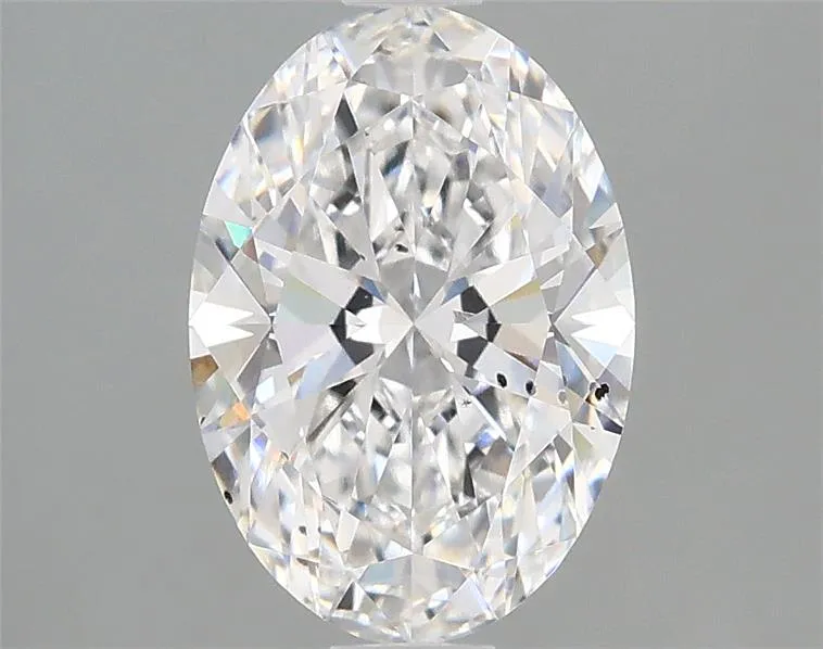 1.86ct Oval Lab Grown Diamond (Colour D, Clarity SI1, IGI Certified)