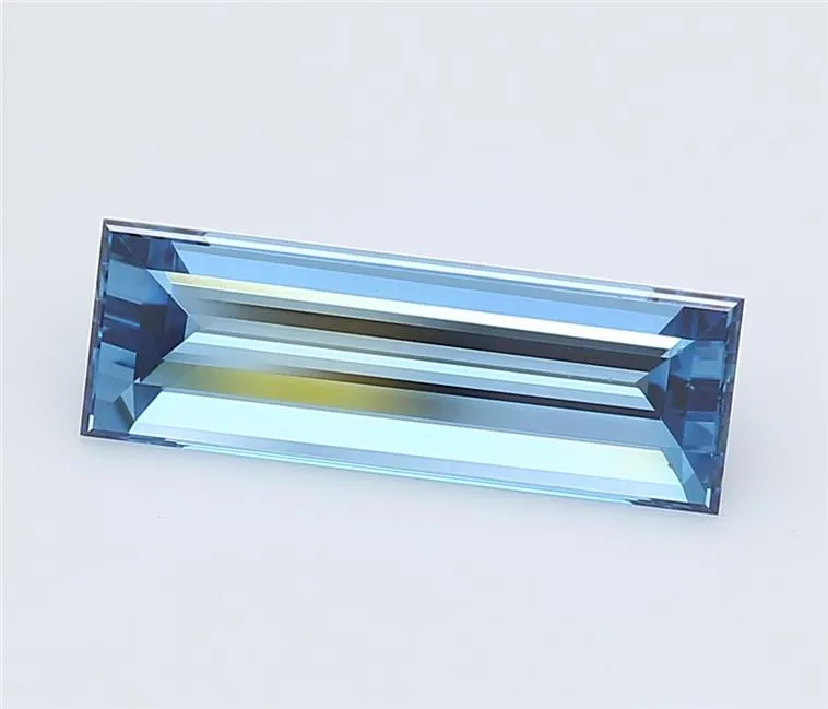 1.87ct Baguette Lab Grown Diamond (Colour Fancy Intense Blue, Clarity VS1, IGI Certified)