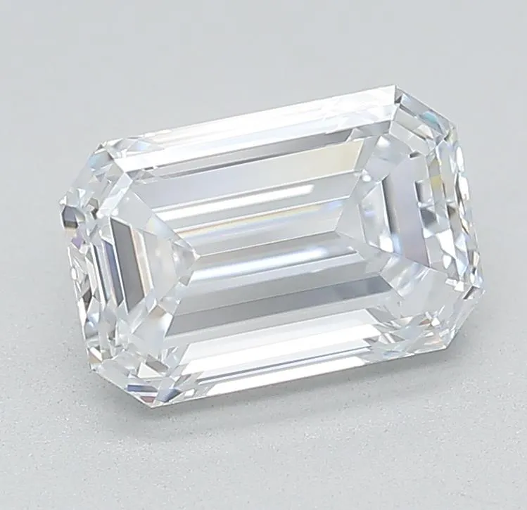 1.87ct Emerald Lab Grown Diamond (Colour F, Clarity VVS1, IGI Certified)