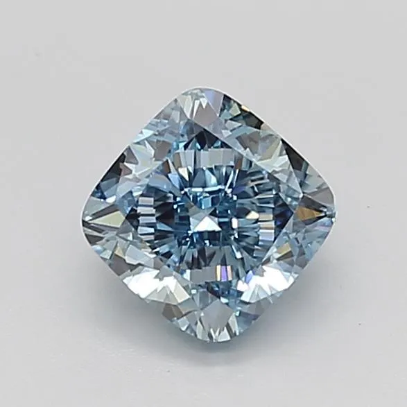 1.94ct Cushion modified Lab Grown Diamond (Colour Fancy Vivid Blue, Clarity VVS2, IGI Certified)