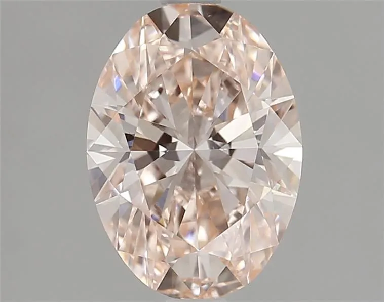 1.98ct Oval Lab Grown Diamond (Colour Fancy Intense Pink, Clarity VVS2, IGI Certified)
