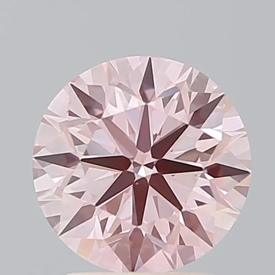 1.99ct Round Lab Grown Diamond (Colour Fancy Intense Pink, Clarity VS2, Cut ID, IGI Certified)