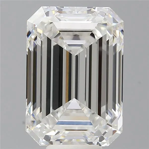 10.03ct Emerald Lab Grown Diamond (Colour F, Clarity VVS2, IGI Certified)