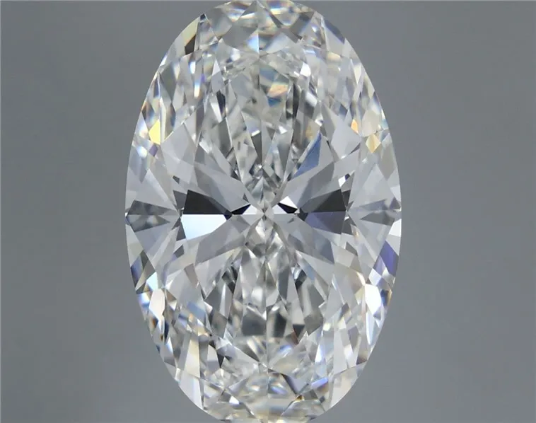 10.06ct Oval Lab Grown Diamond (Colour F, Clarity VVS2, IGI Certified)