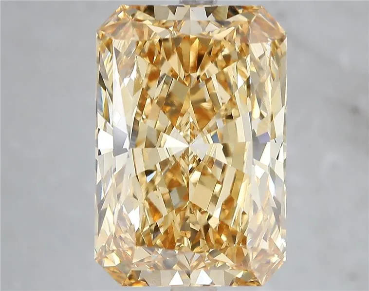 10.08ct Radiant Lab Grown Diamond (Colour Fancy Vivid Yellow, Clarity VVS2, IGI Certified)