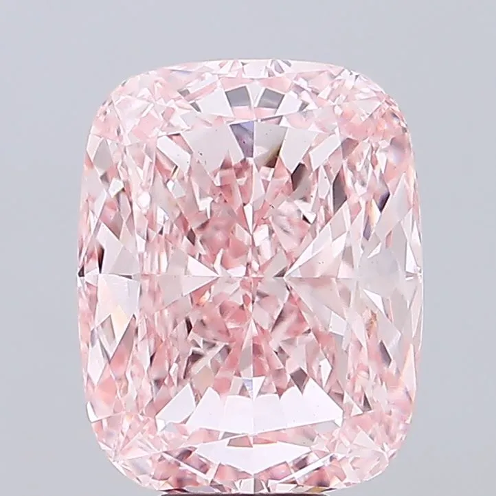 10.50ct Cushion modified Lab Grown Diamond (Colour Fancy Intense Pink, Clarity VS1, IGI Certified)