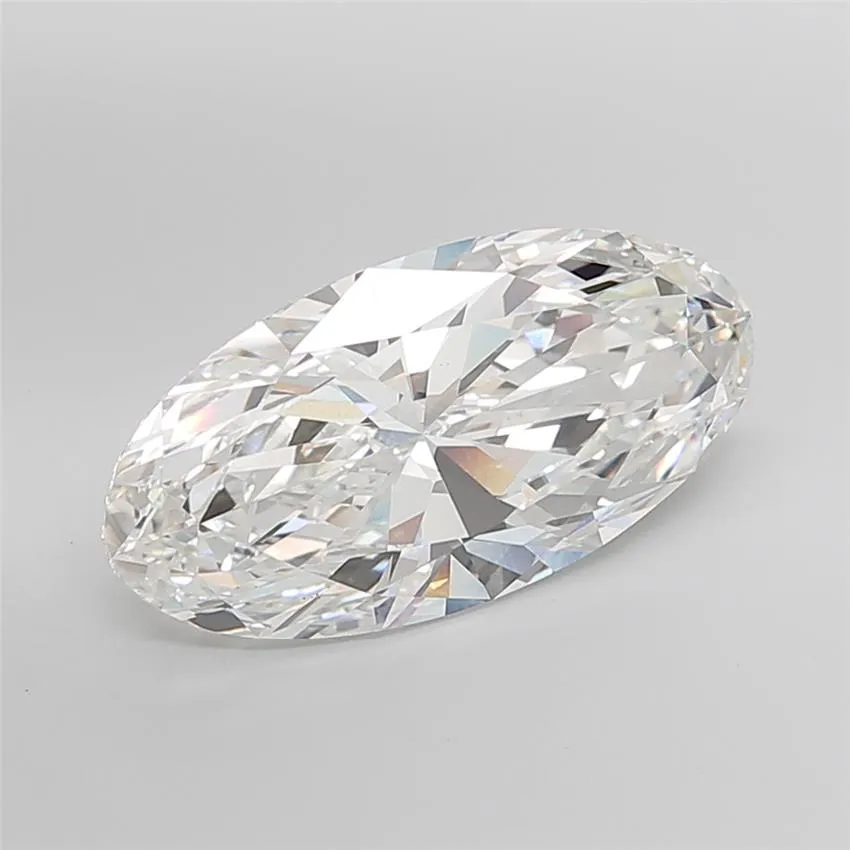 12.41ct Oval Lab Grown Diamond (Colour F, Clarity VVS2, IGI Certified)