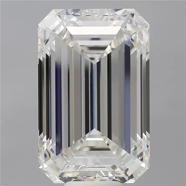 15.09ct Emerald Lab Grown Diamond (Colour G, Clarity VVS2, IGI Certified)