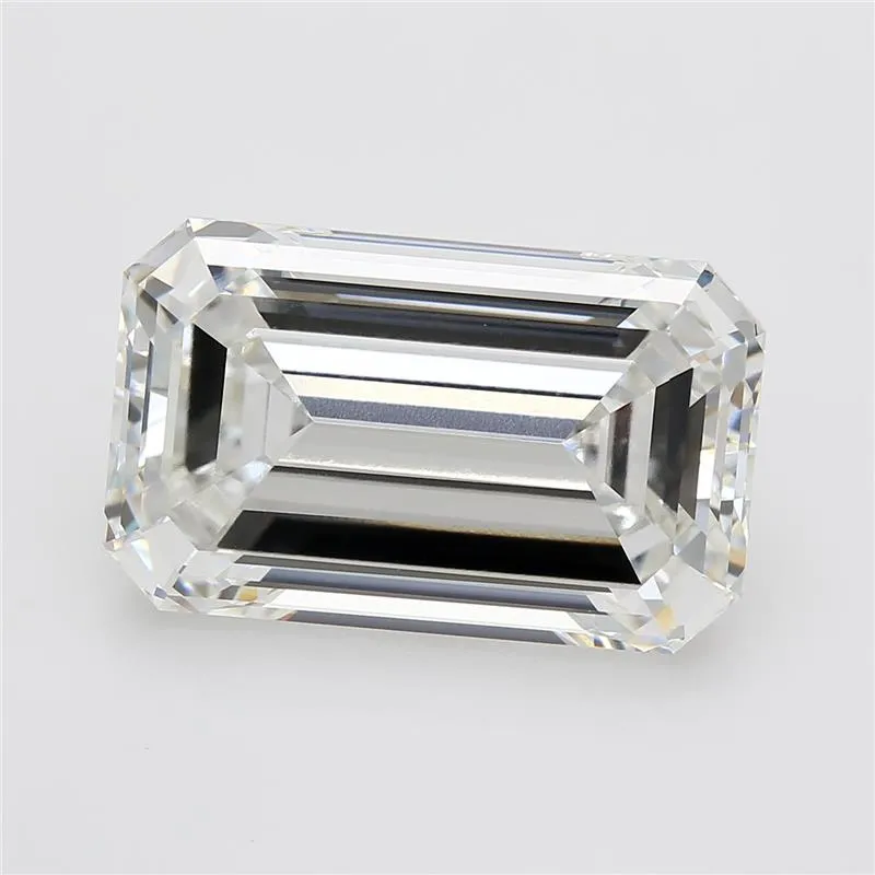 16.05ct Emerald Lab Grown Diamond (Colour F, Clarity VVS2, IGI Certified)