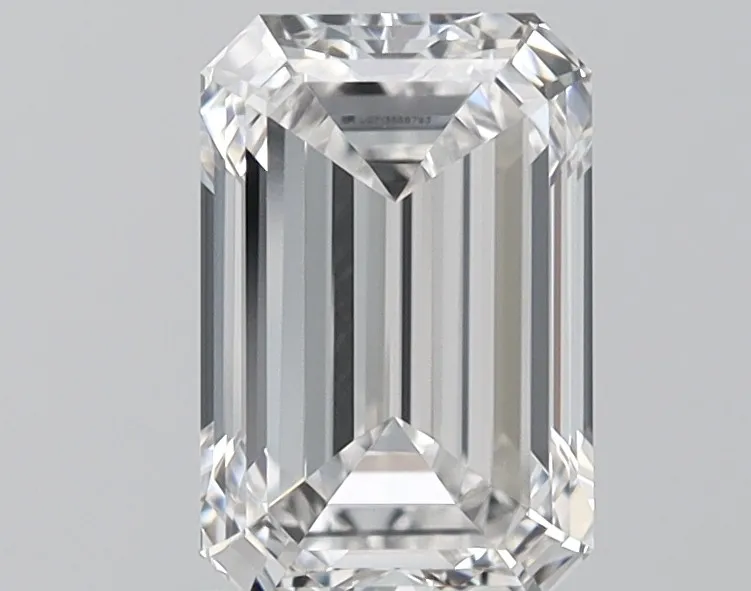 2.00ct Emerald Lab Grown Diamond (Colour E, Clarity VVS1, IGI Certified)