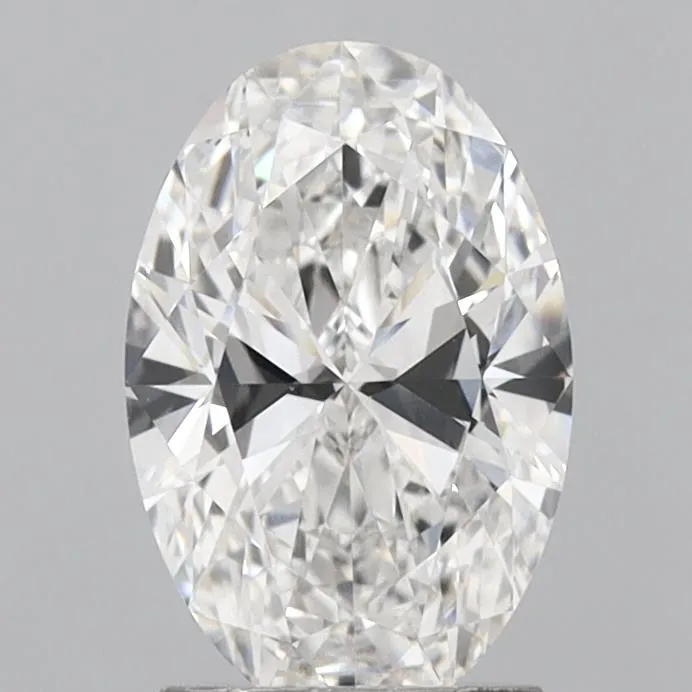 2.00ct Oval Lab Grown Diamond (Colour F, Clarity VVS1, IGI Certified)