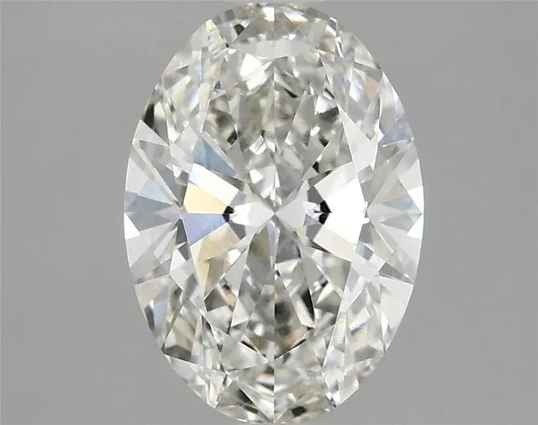 2.00ct Oval Lab Grown Diamond (Colour G, Clarity VVS2, IGI Certified)