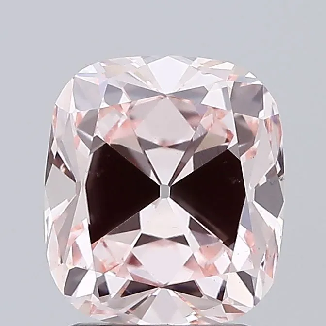 2.01ct Cushion brilliant Lab Grown Diamond (Colour Fancy Pink, Clarity VS2, IGI Certified)