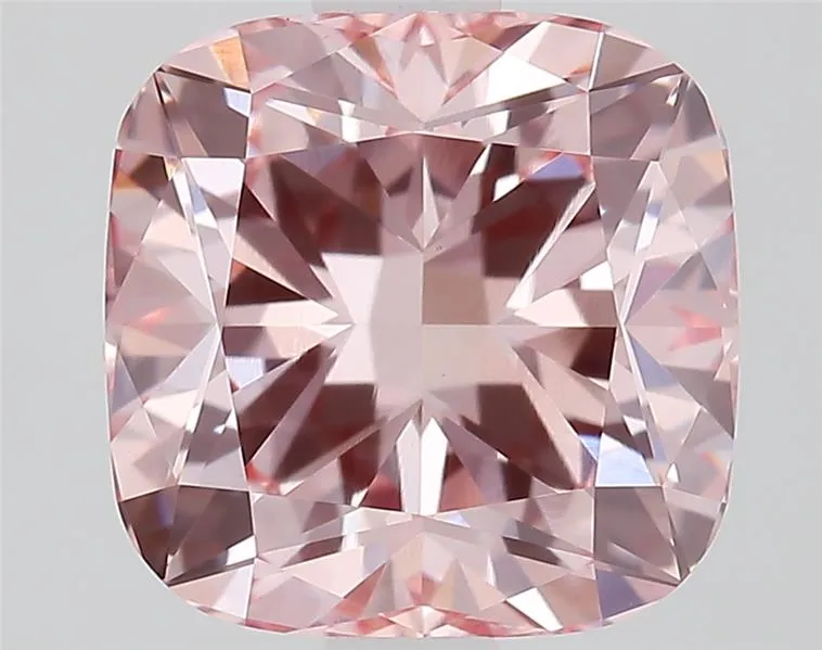 2.01ct Cushion modified Lab Grown Diamond (Colour Fancy Intense Pink, Clarity VVS2, IGI Certified)