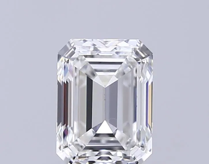 2.01ct Emerald Lab Grown Diamond (Colour F, Clarity VVS1, IGI Certified)