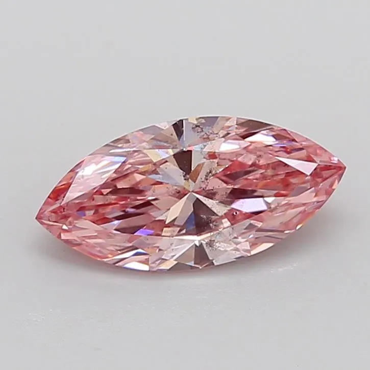 2.01ct Marquise Lab Grown Diamond (Colour Fancy Intense Pink, Clarity SI1, IGI Certified)