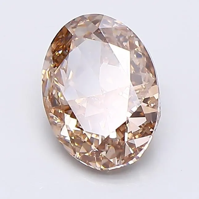 2.01ct Oval Lab Grown Diamond (Colour Fancy Brown, Clarity VS2, IGI Certified)