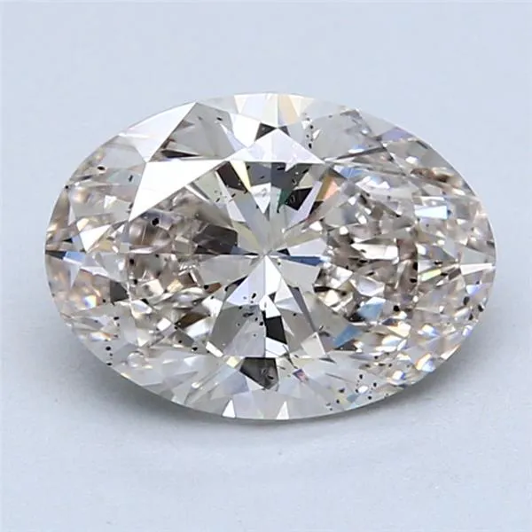 2.01ct Oval Natural Diamond (Colour H, Clarity VS2, EGL Certified)