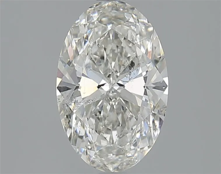 2.01ct Oval Natural Diamond (Colour J, Clarity SI2, Cut EX, GIA Certified)
