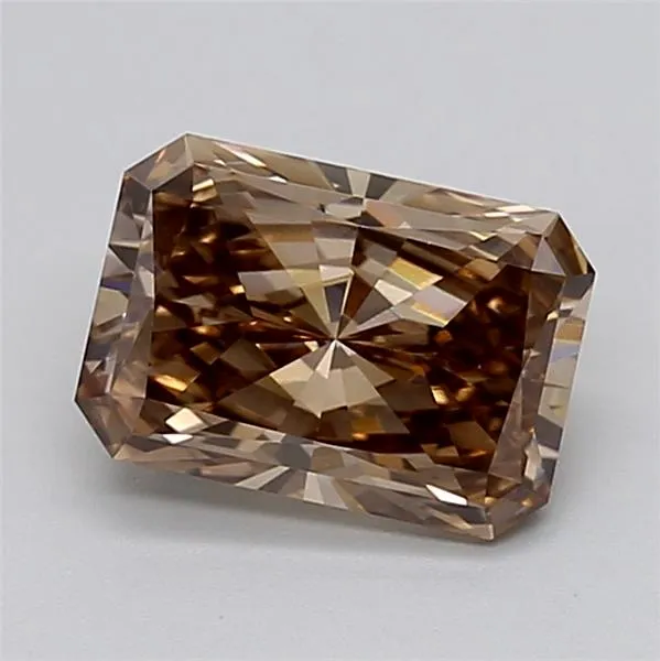 2.01ct Radiant Lab Grown Diamond (Colour Fancy Brown, Clarity VS1, IGI Certified)