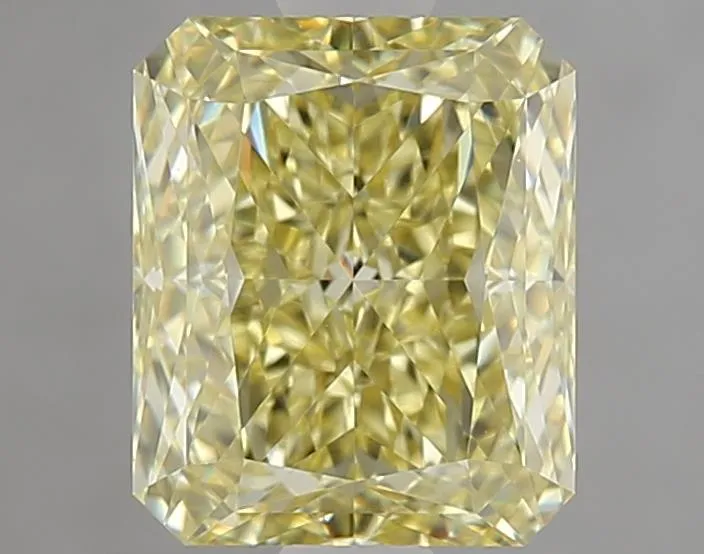 2.01ct Radiant Natural Diamond (Colour Fancy Yellow, Clarity VVS1, GIA Certified)