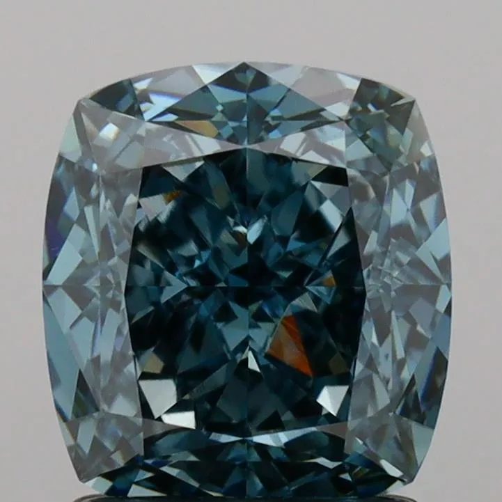 2.02ct Cushion modified Lab Grown Diamond (Colour Fancy Blue, Clarity VVS2, IGI Certified)