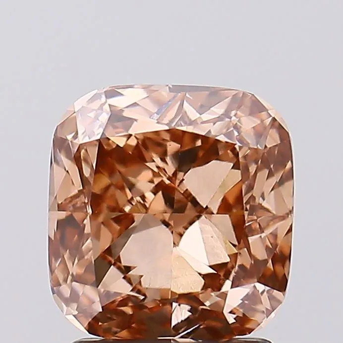 2.02ct Cushion modified Lab Grown Diamond (Colour Fancy Brown, Clarity VVS2, IGI Certified)