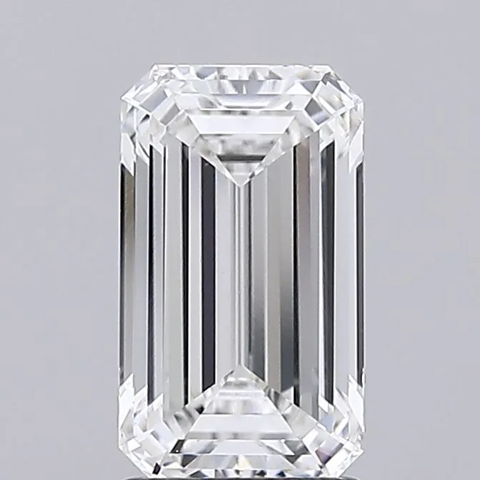 2.02ct Emerald Lab Grown Diamond (Colour F, Clarity VVS2, IGI Certified)