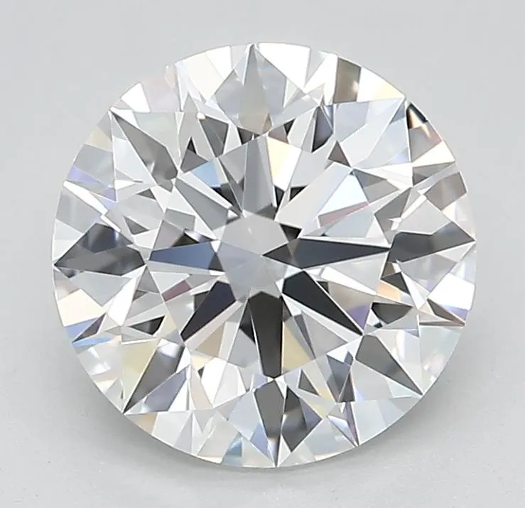 2.02ct Round Lab Grown Diamond (Colour D, Clarity VVS1, Cut ID, IGI Certified)