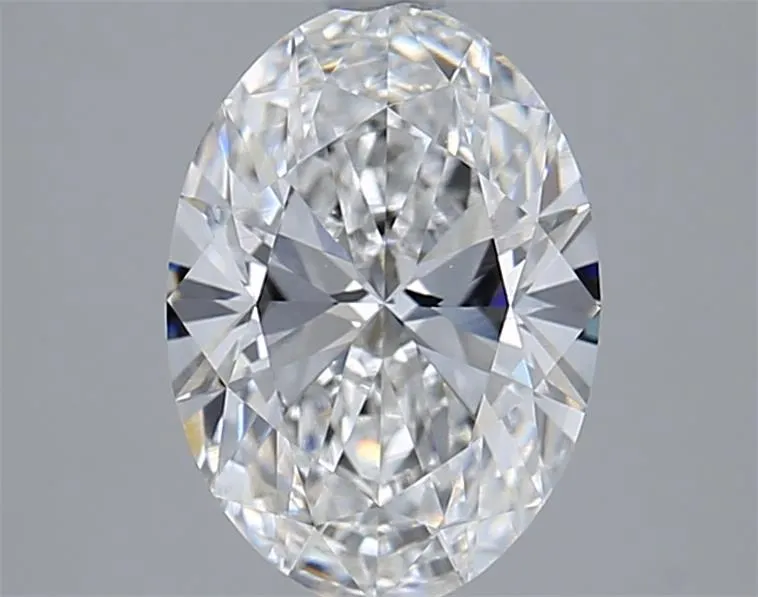 2.03ct Oval Lab Grown Diamond (Colour E, Clarity VVS2, IGI Certified)