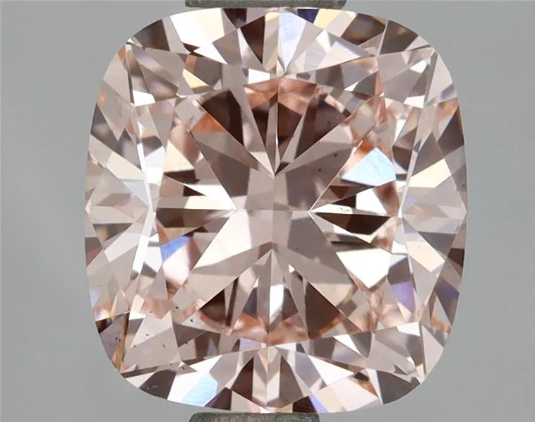 2.04ct Cushion brilliant Lab Grown Diamond (Colour Fancy Intense Pink, Clarity VS2, IGI Certified)