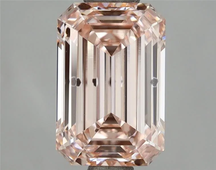 2.04ct Emerald Lab Grown Diamond (Colour Fancy Pink, Clarity SI2, IGI Certified)