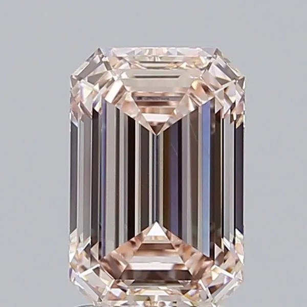 2.04ct Emerald Lab Grown Diamond (Colour Fancy Pink, Clarity VVS1, IGI Certified)