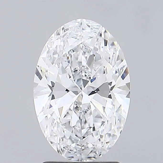 2.05ct Oval Lab Grown Diamond (Colour D, Clarity IF, IGI Certified)
