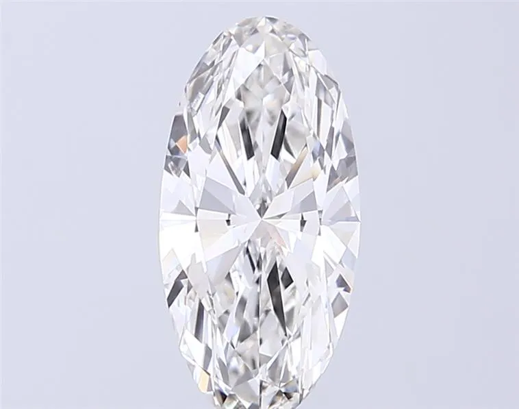 2.05ct Oval Lab Grown Diamond (Colour G, Clarity VVS2, IGI Certified)