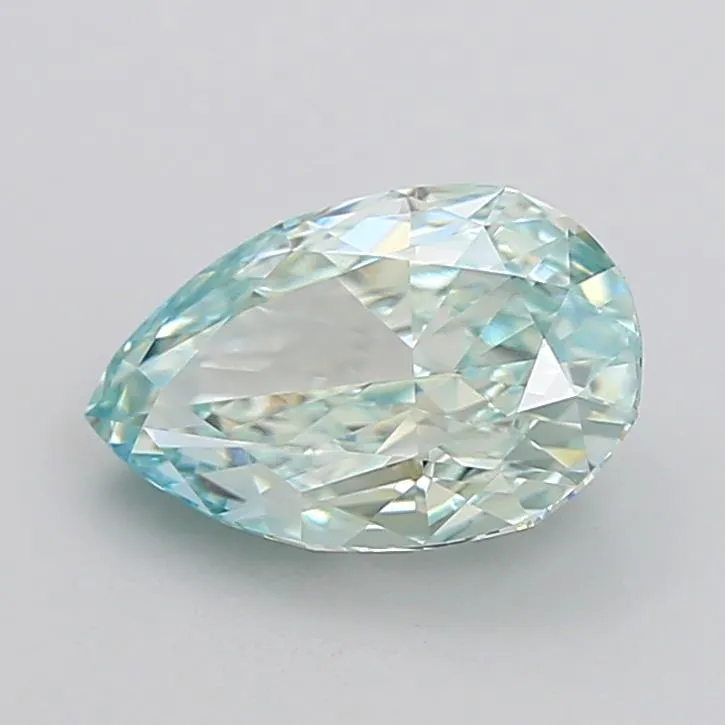 2.05ct Pear Lab Grown Diamond (Colour Fancy Intense Green, Clarity VVS2, IGI Certified)