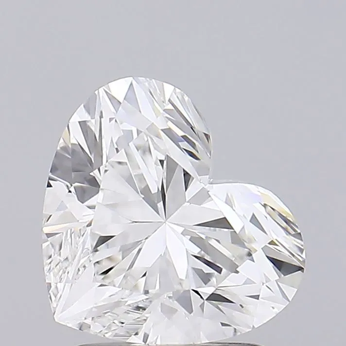 2.06ct Heart Lab Grown Diamond (Colour F, Clarity VVS1, IGI Certified)