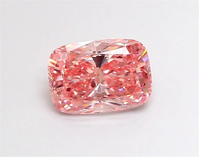 2.07ct Cushion modified Lab Grown Diamond (Colour Fancy Intense Pink, Clarity VS2, IGI Certified)